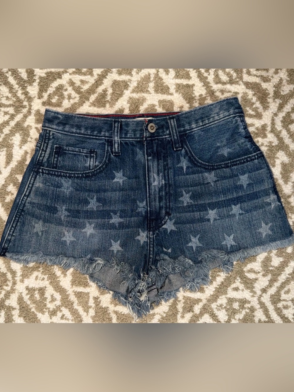 Hollister Star Print Shorts Size 3